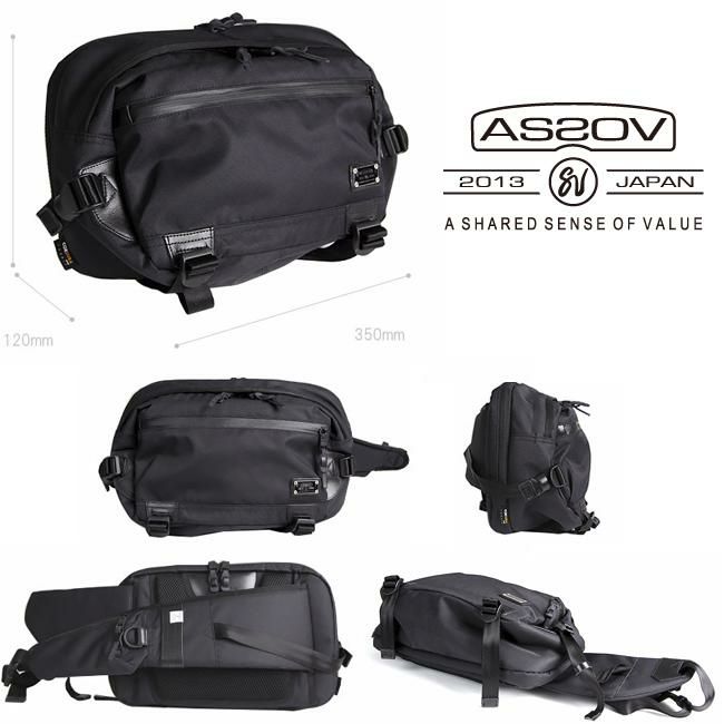 アッソブ コーデュラドビー305D ウエストバッグ A2SOV 061402