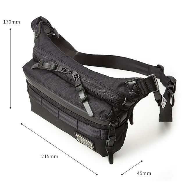 アッソブ コーデュラドビー305D ウエストバッグ A2SOV 061416