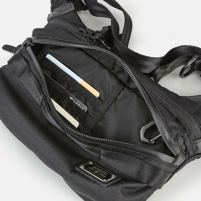 アッソブ コーデュラドビー305D ウエストバッグ A2SOV 061416