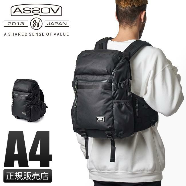 アッソブ バックパック リュック CORDURA DOBBY 305D AS2OV アッソブ CORDURA DOBBY 305D DAY PACK デイパック バック