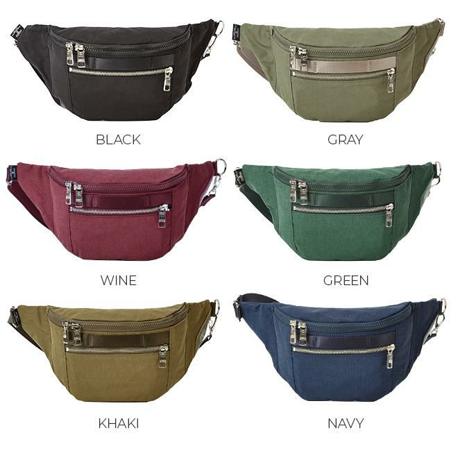 アッソブ シュリンクナイロン ウエストバッグ A2SOV 091705