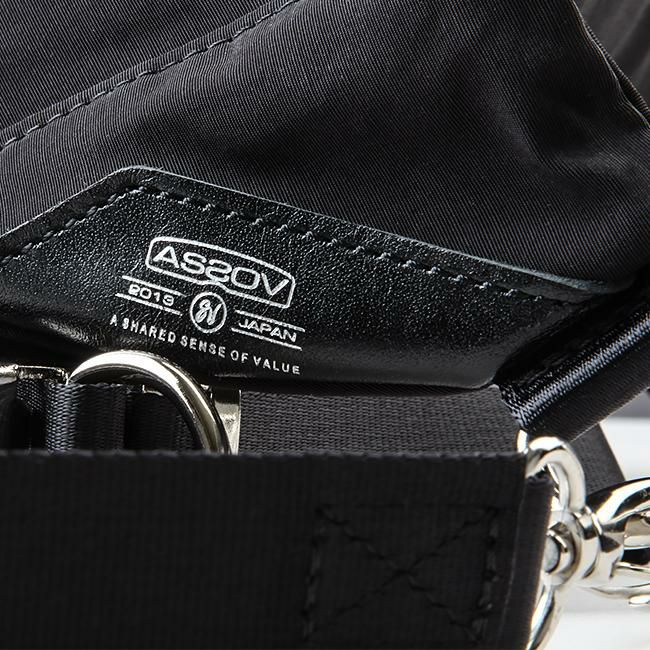 アッソブ シュリンクナイロン ウエストバッグ A2SOV 091705