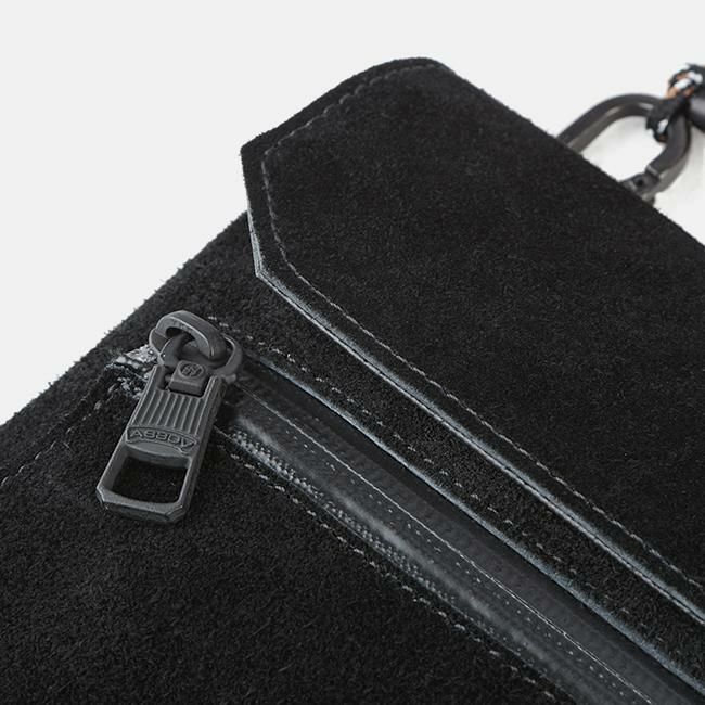 アッソブ ウォータープルーフ スェード サコッシュ A2SOV 091753