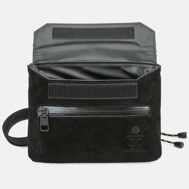 アッソブ ウォータープルーフ スェード サコッシュ A2SOV 091753