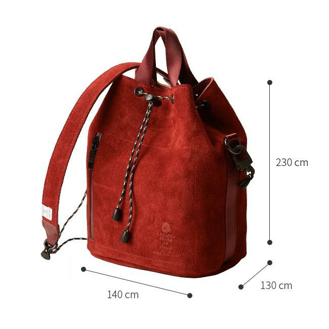 アッソブ ウォータープルーフスエード ショルダーバッグ A2SOV 091754