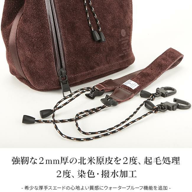 アッソブ ウォータープルーフスエード ショルダーバッグ A2SOV 091754