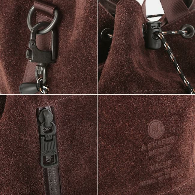 アッソブ ウォータープルーフスエード ショルダーバッグ A2SOV 091754