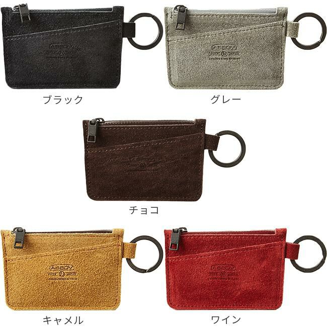 アッソブ ウォータープルーフスエード 小銭入れ コインケース A2SOV 091756
