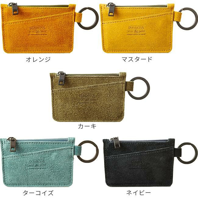 アッソブ ウォータープルーフスエード 小銭入れ コインケース A2SOV 091756