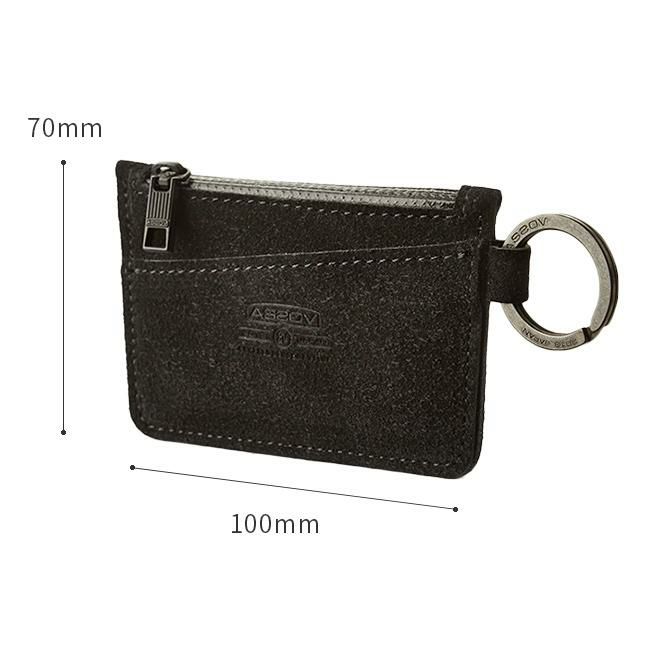 アッソブ ウォータープルーフスエード 小銭入れ コインケース A2SOV 091756