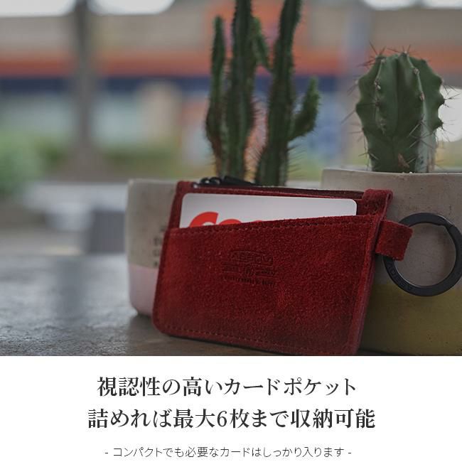 アッソブ ウォータープルーフスエード 小銭入れ コインケース A2SOV 091756