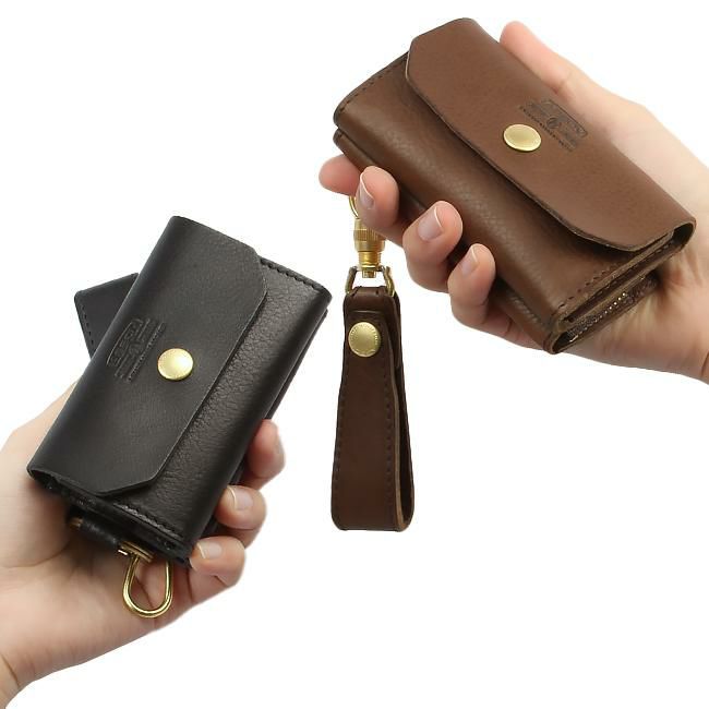 アッソブ オイルドシュリンクレザー キーケース キーホルダー A2SOV 101404