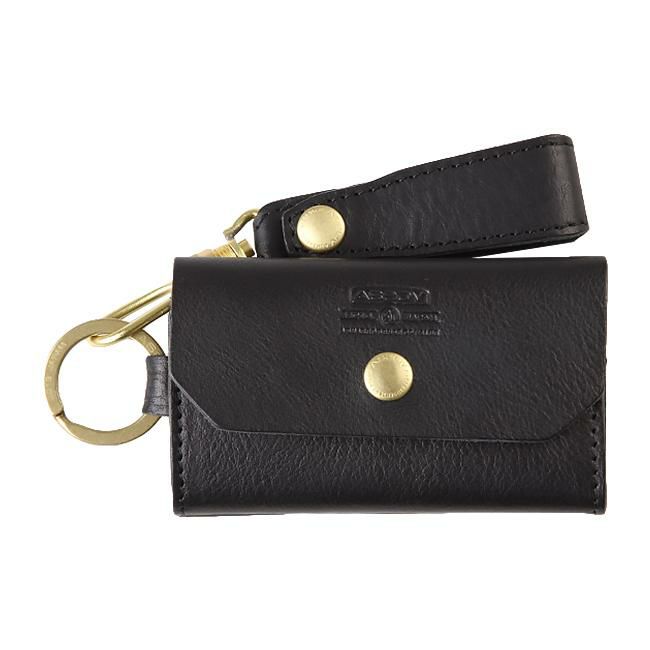 アッソブ オイルドシュリンクレザー キーケース キーホルダー A2SOV 101404