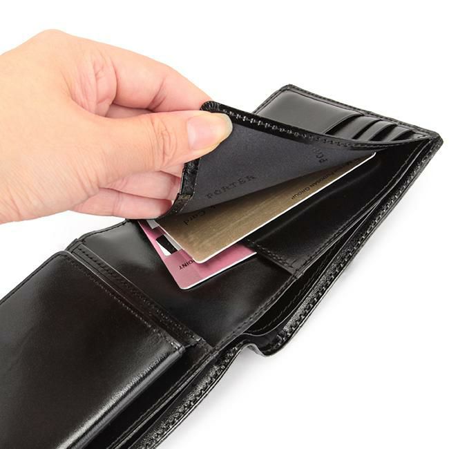 ポーター　 吉田カバン　ウォレット　新品　未使用　財布　レザー PORTER ポーター シーン ウォレット 110-02921 吉田カバン 二つ折り