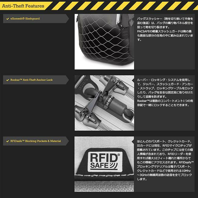 パックセーフ インターセーフ リュック  12970194