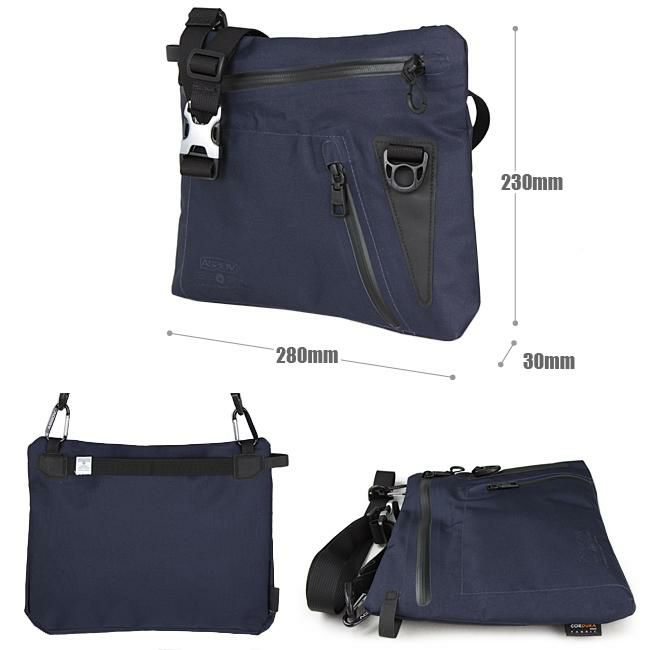 アッソブ ウォータープルーフコーデュラ305D サコッシュ A2SOV 141603