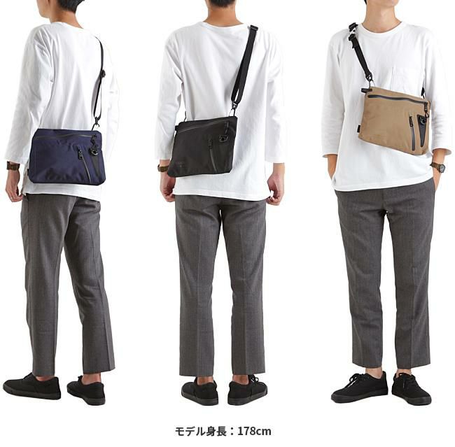 アッソブ ウォータープルーフコーデュラ305D サコッシュ A2SOV 141603