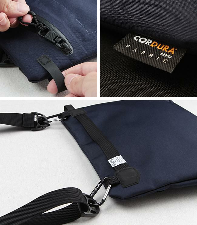 アッソブ ウォータープルーフコーデュラ305D サコッシュ A2SOV 141603