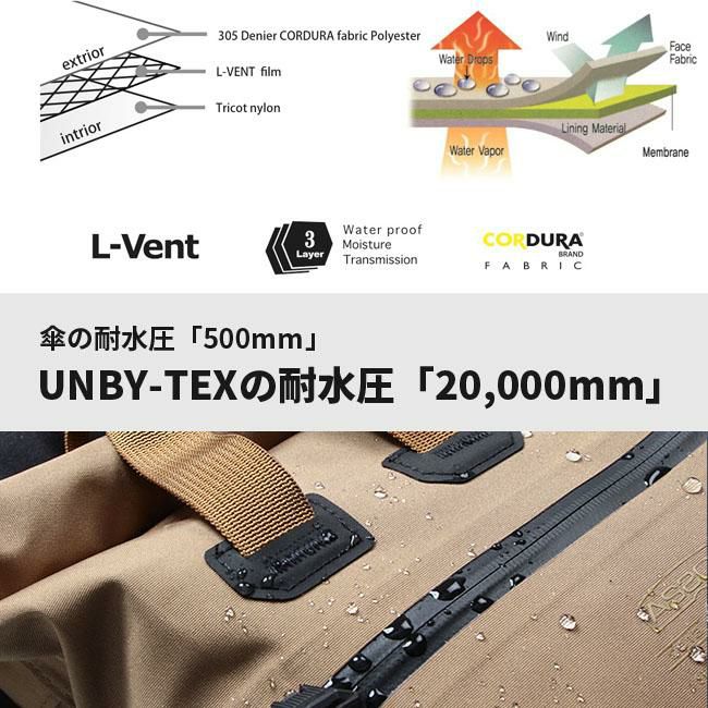 アッソブ ウォータープルーフ リュック A2SOV 141605