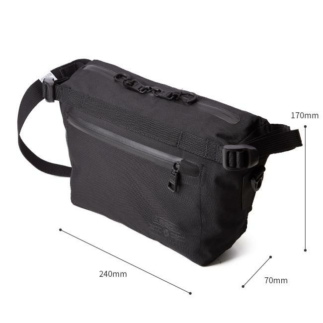 アッソブ ウォータープルーフコーデュラ305D ウエストバッグ A2SOV 141607