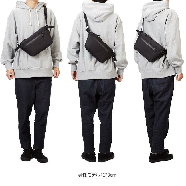 アッソブ ウォータープルーフコーデュラ305D ウエストバッグ A2SOV 141607