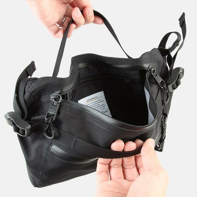 アッソブ ウォータープルーフコーデュラ305D ウエストバッグ A2SOV 141607