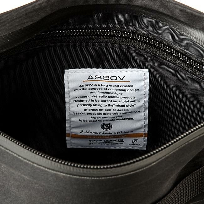 アッソブ ウォータープルーフコーデュラ305D ウエストバッグ A2SOV 141607