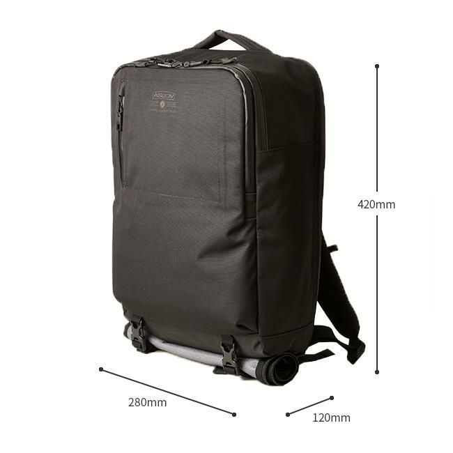 アッソブ ウォータープルーフコーデュラ ビジネスリュック A2SOV 141608