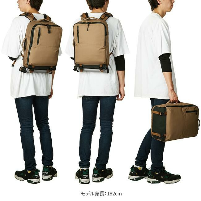 アッソブ ウォータープルーフコーデュラ ビジネスリュック A2SOV 141608