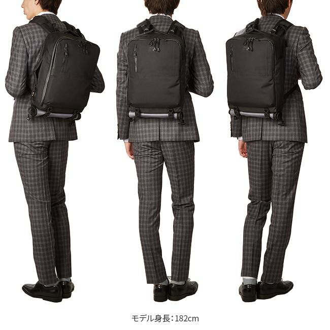 アッソブ ウォータープルーフコーデュラ ビジネスリュック A2SOV 141608