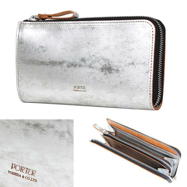 【美品】POTER　ポーター　エル字ファスナー　長財布　フォイル　シルバー 000000000297-03-xl.jpg?t=