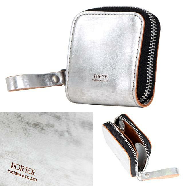 ほぼ未使用✨入手困難！！ PORTER シルバー コインケース 日本製