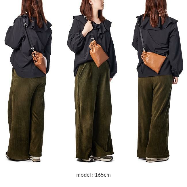 スロウ スペインラムレザー ショルダーバッグ SLOW 300s154k