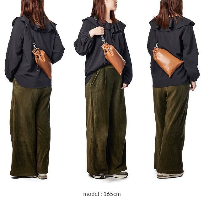 スロウ スペインラムレザー ショルダーバッグ SLOW 300s155k