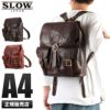 スロウ ダブルオイル リュック SLOW 306s27d