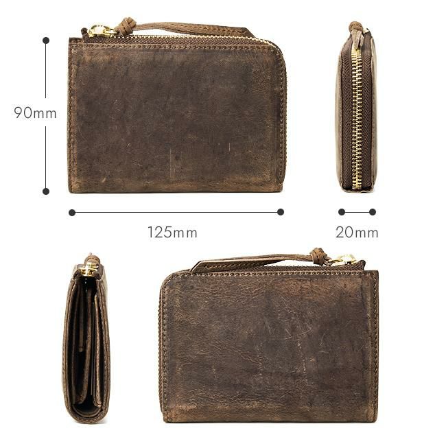 スロウ クーズー ミドル財布 SLOW 333s82i