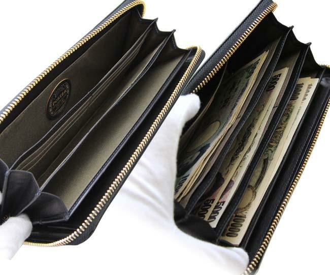 ポーター ワイズ ロングウォレット 341-01318 PORTER 財布 長財布 ラウンドファスナー box型小銭入れ 通帳 本革 馬革 緑 黒