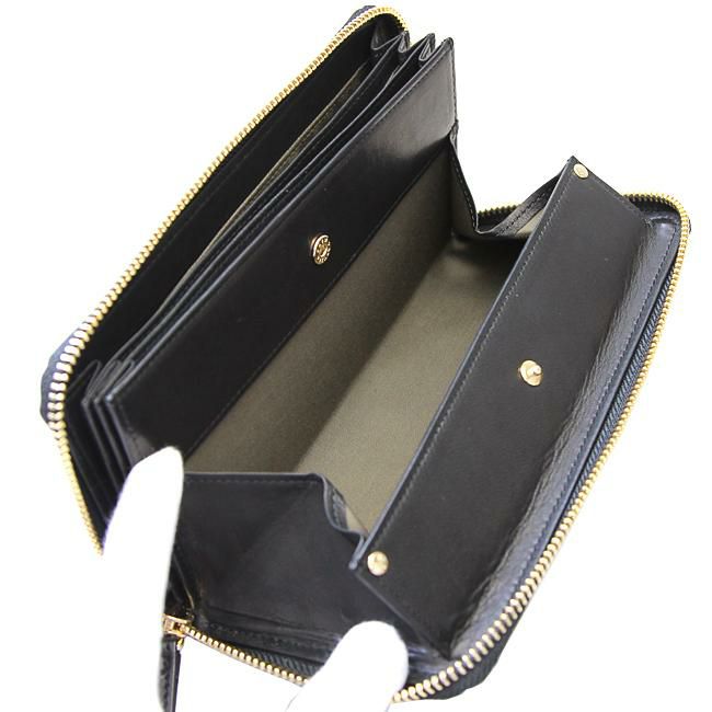 ポーター ワイズ ロングウォレット 341-01318 PORTER 財布 長財布 ラウンドファスナー box型小銭入れ 通帳 本革 馬革 緑 黒