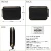ポーター ワイズ ウォレット 341-01319 PORTER 二つ折り財布 ラウンドファスナー ミドル財布 ミドルウォレット 本革 馬革 緑