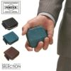 ポーター ワイズ コインケース 341-01321 PORTER 財布 小銭入れ ラウンドファスナー 本革 馬革 緑 小さめ