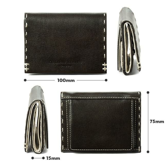 キャサリンハムネット カラーテーラード2 三つ折り財布 KATHARINE HAMNETT LONDON 490-58702