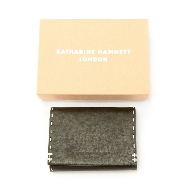 キャサリンハムネット カラーテーラード2 三つ折り財布 KATHARINE HAMNETT LONDON 490-58702