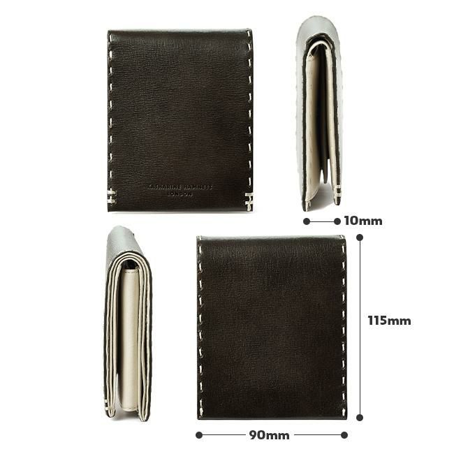 キャサリンハムネット カラーテーラード2 二つ折り財布 KATHARINE HAMNETT LONDON 490-58704