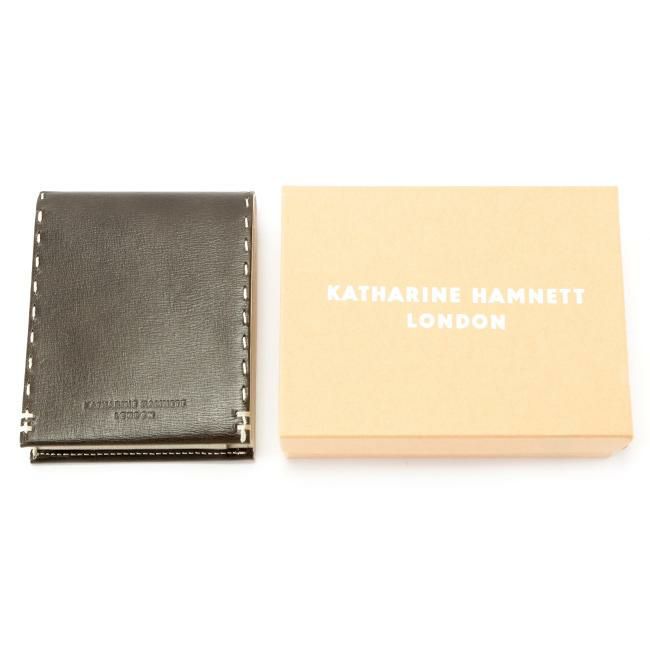 キャサリンハムネット カラーテーラード2 二つ折り財布 KATHARINE HAMNETT LONDON 490-58704