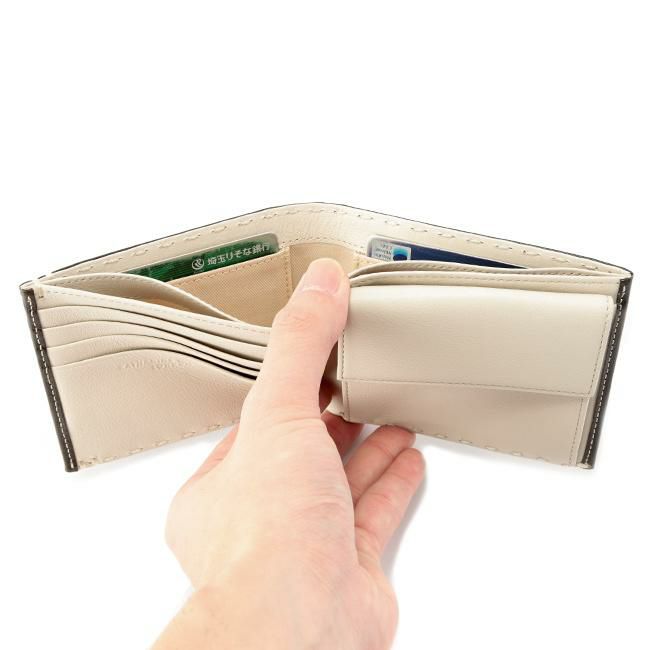 キャサリンハムネット カラーテーラード2 二つ折り財布 KATHARINE HAMNETT LONDON 490-58704