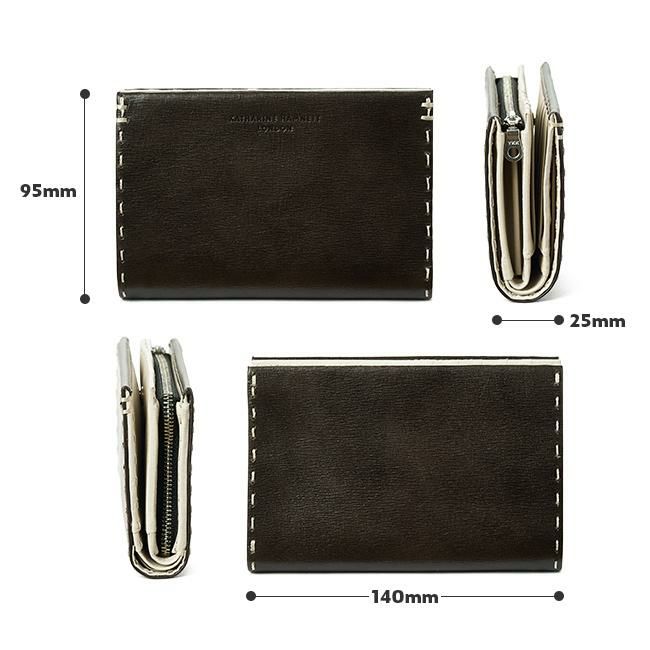 キャサリンハムネット カラーテーラード2 ミドル財布 KATHARINE HAMNETT LONDON 490-58705