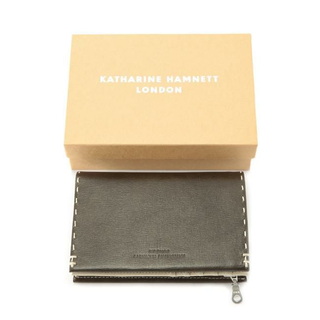 キャサリンハムネット カラーテーラード2 ミドル財布 KATHARINE HAMNETT LONDON 490-58705