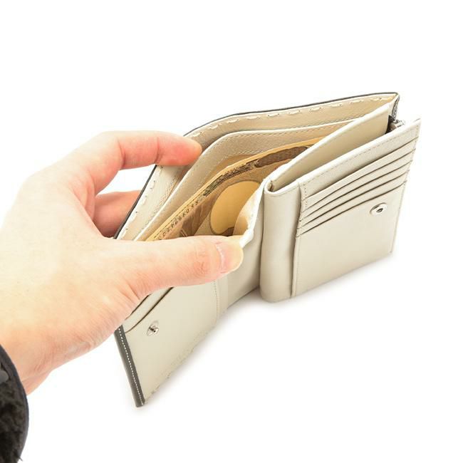 キャサリンハムネット カラーテーラード2 ミドル財布 KATHARINE HAMNETT LONDON 490-58705