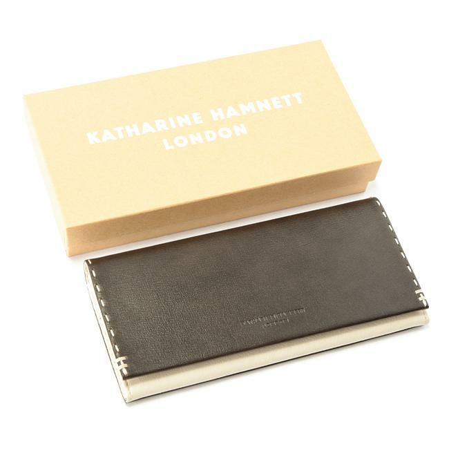 キャサリンハムネット カラーテーラード2 長財布 KATHARINE HAMNETT LONDON 490-58706