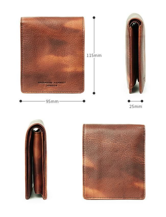 キャサリンハムネット フルイド 二つ折り財布 KATHARINE HAMNETT LONDON 490-59200